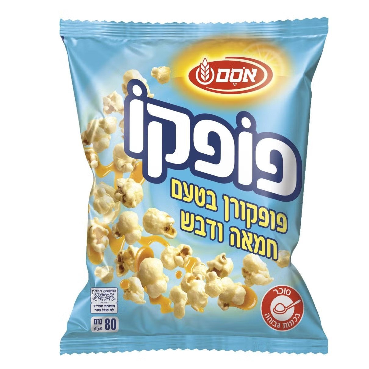 פופקו חמאה ודבש 80 גרם